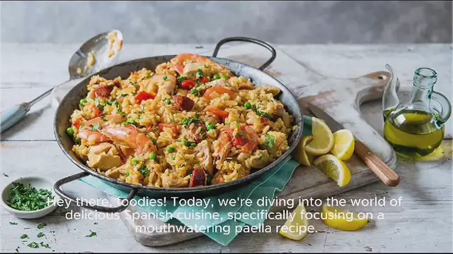 Video thumbnail for Paella recipe