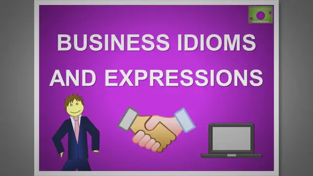 Video thumbnail for 5 business idioms and expressions #1