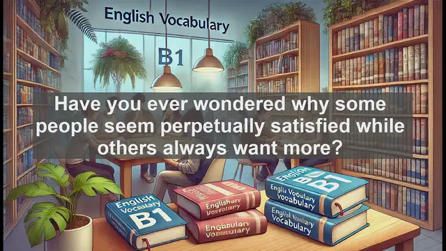 Video thumbnail for 2500 Must Know CEFR B1 Vocabulary - The Many Meanings of 'Content': From Satisfaction to Substance