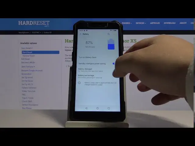 Video thumbnail for How to Enable Battery Percentage in ULEFONE Armor X5 – Current Battery Level