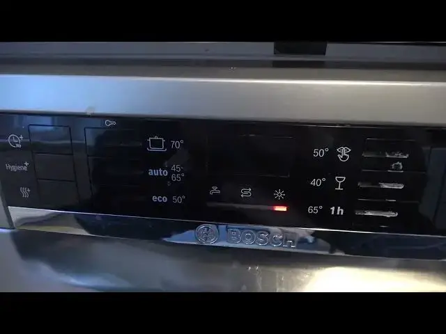Video thumbnail for How to Turn On Delayed Start on Bosh Dishwasher? #bosch