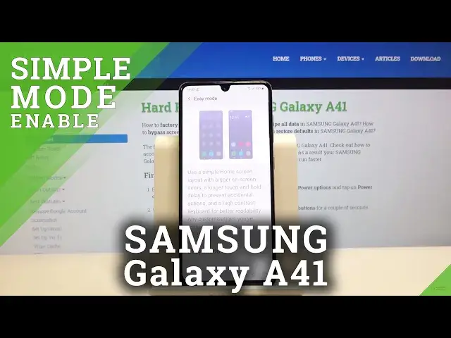 'Video thumbnail for How to Use Larger Icons in Samsung Galaxy A41 - Activate Easy Mode'