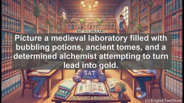 Video thumbnail for 5000 Must Know SAT Vocabulary - Alchemy: From Medieval Magic to Modern Metaphor