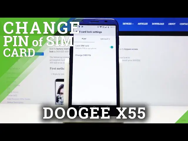 'Video thumbnail for How to Change SIM PIN in DOOGEE X55 – PIN Options'