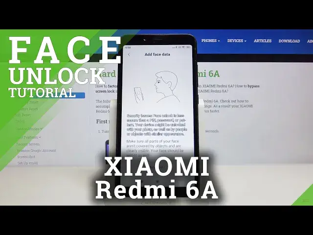 'Video thumbnail for How to Set Up Face Unlock in XIAOMI REDMI 6A – Change Lock Method'