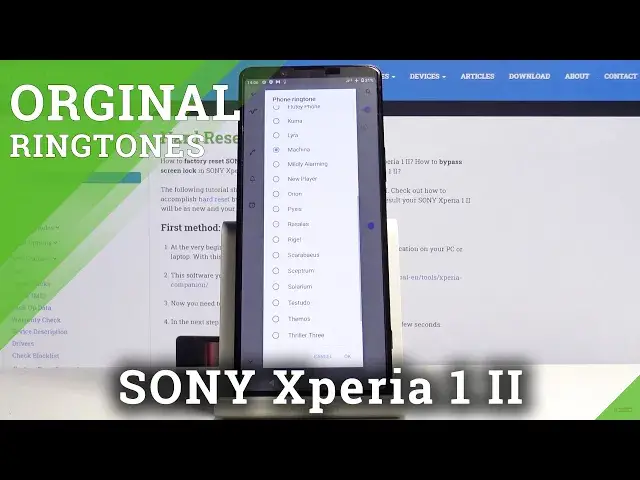 Video thumbnail for How to Change Ringtone in SONY Xperia 1 II - Ringtone List