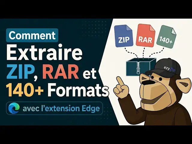 Video thumbnail for 📦 Extrayez ZIP, RAR et plus de 140 formats avec le module Edge | Gratuit et local