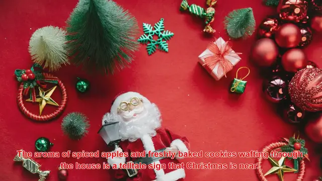 Video thumbnail for How Do Families Celebrate Christmas With Hot Cider And Holiday Cookies?