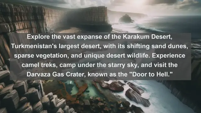 Video thumbnail for Unveiling Turkmenistan's Natural Marvels: Top 10 Must-See Landscapes