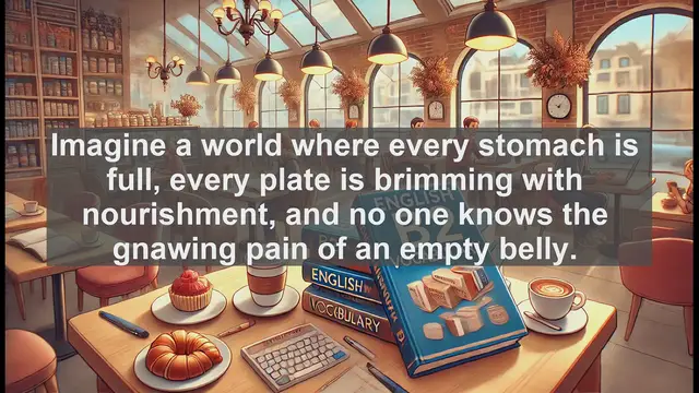 Video thumbnail for 1500 Must Know CEFR B2 Vocabulary - Hunger: From Basic Need to Global Challenge