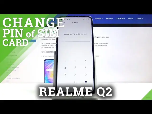 'Video thumbnail for How to Change PIN Code to SIM Card in REALME Q2 – Set a New PIN to SIM Card'