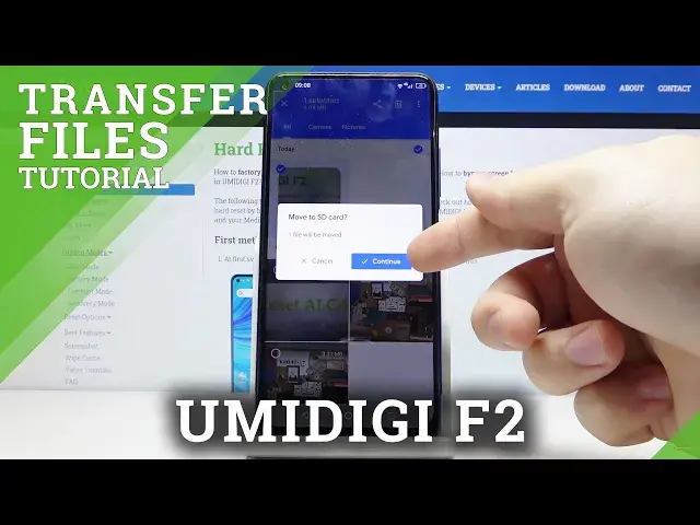 Video thumbnail for How to Move Data in UMIDIGI F2 - Transfer Files / Export & Import Data