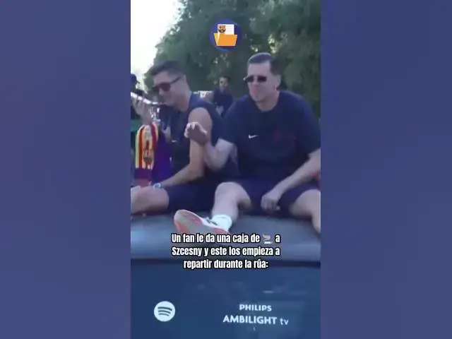 Video thumbnail for 🤣 Szczesny siendo 'Chesny' en la rúa del Barça