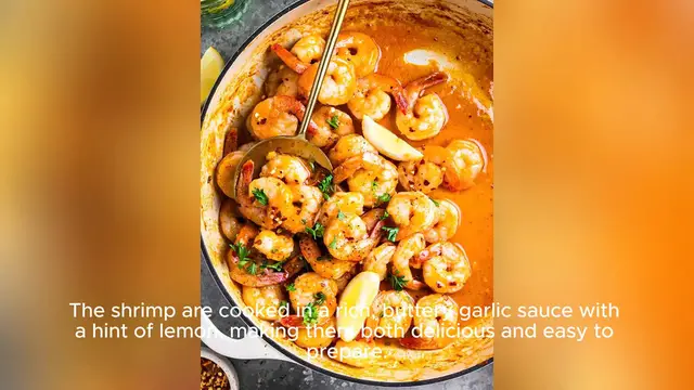 Video thumbnail for shrimp recipe for dinner