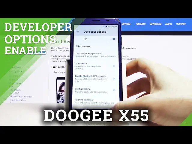 'Video thumbnail for How to Enter Developer Options in DOOGEE X55 – Open Developer Mode'