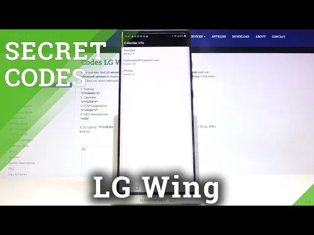 Video thumbnail for Secret Codes on LG Wing – Advanced Options / Testing Menu