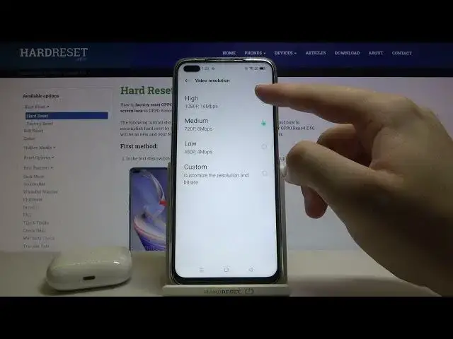 'Video thumbnail for How to Change Video Quality of Screen Recorder on OPPO Reno4 Z 5G – Screen Recorder Settings'
