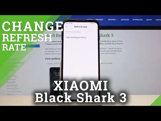 Video thumbnail for How to Change Screen Refresh Rate in Xiaomi Black Shark 3– Display Settings