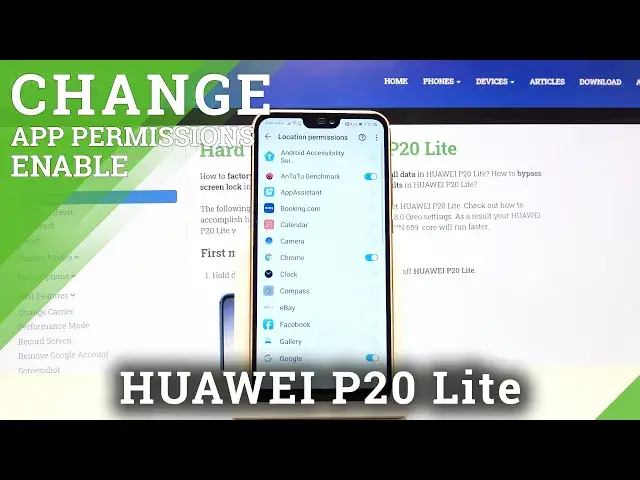 'Video thumbnail for How to Manage Apps Permissions in HUAWEI P20 Lite – Change Apps Permissions'