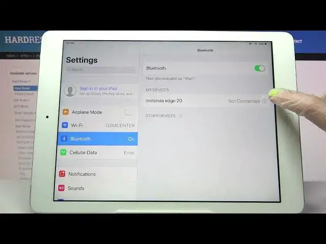 Video thumbnail for How to Add Bluetooth Device to IPAD AIR – Bluetooth Connection
