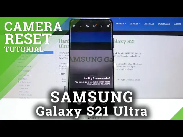 'Video thumbnail for How to Reset Camera Settings in SAMSUNG Galaxy S21 Ultra – Format Camera Configuration'