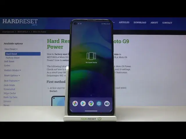 'Video thumbnail for How to Turn Off Running Apps on MOTOROLA Moto G9 Power - Background Apps'