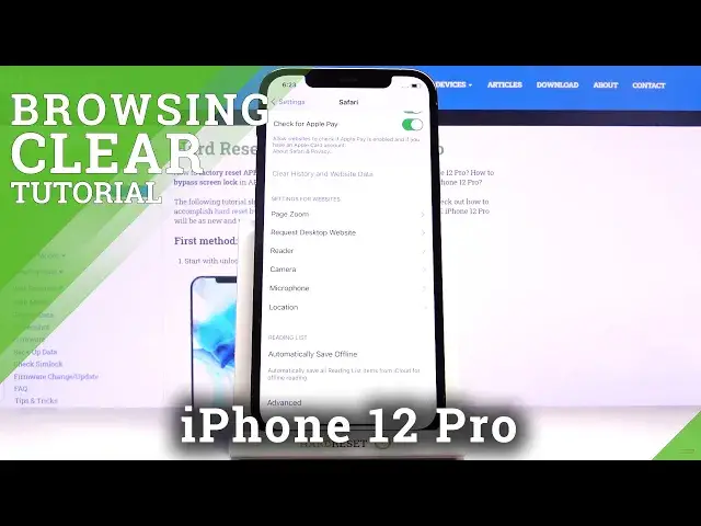 'Video thumbnail for How to Clear Browsing Data on iPhone 12 Pro – Reset Browser History'