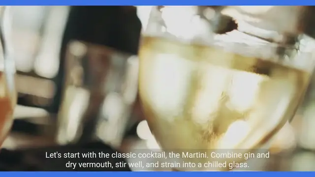 Video thumbnail for Mixology Techniques and Drink Recipes