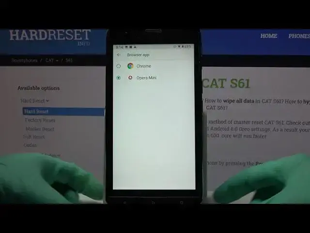 Video thumbnail for How to Change Default Apps in CAT S61?