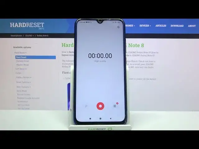 'Video thumbnail for How to Record Sounds on XIAOMI Redmi Note 8 // Sound Recorder'