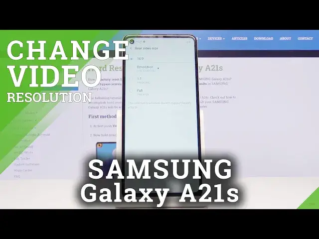 'Video thumbnail for How to Change Video Resolutions on SAMSUNG Galaxy A21s – Video Quality'