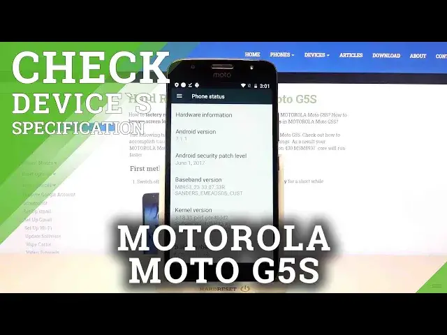 'Video thumbnail for How to Check Device Specifications in Motorola Moto G5S - Find Device Info'
