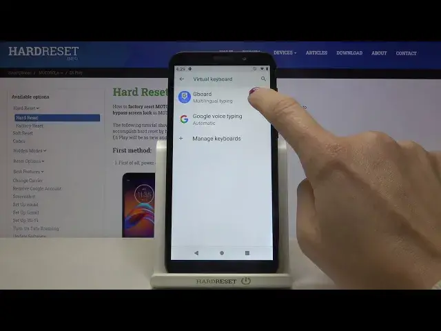 Video thumbnail for How to Turn On Auto Spell Check in Motorola E6 Play – Open Keyboard Settings