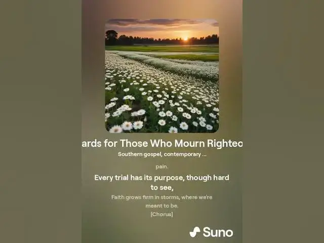 Video thumbnail for Rewards for Those Who Mourn Righteously