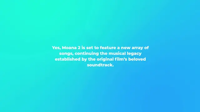 Video thumbnail for Will Moana 2 Feature New Songs?: A Look at the Musical Talents Behind the Sequel