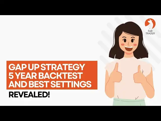 'Video thumbnail for Gap Up Trading Strategy Backtested | Surprising Results with 3.14% & 6.28%'