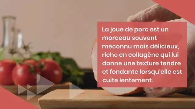 Video thumbnail for Joues de porc au cidre