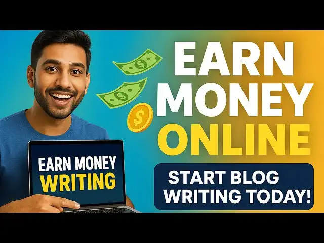 'Video thumbnail for How to Earn Money Online with Blog Writing (Beginner Friendly Guide!)'