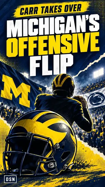 Video thumbnail for Michigan should ride Tommy Carr after the Penn State win