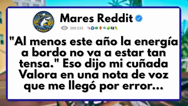 Video thumbnail for "Al menos este año la energía a bordo no va a estar tan tensa.