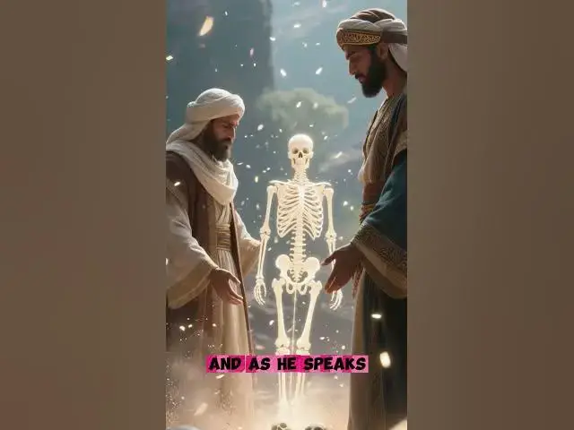 'Video thumbnail for Witness God Transform Dry Bones into LIFE in Ezekiel 37! #history #historyofredemption #bibleverse'