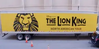 'Video thumbnail for Video: THE LION KING Tour Sets Up for Calgary Engagement'