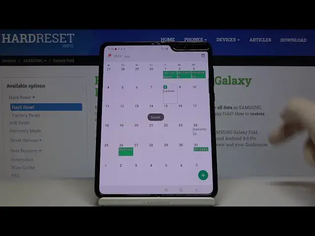 Video thumbnail for How to Add Event to Calendar in SAMSUNG Galaxy Fold – Set Up Alert