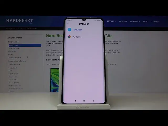 'Video thumbnail for How to Change Default Apps on XIAOMI Mi Note 10 Lite – Default App Settings'