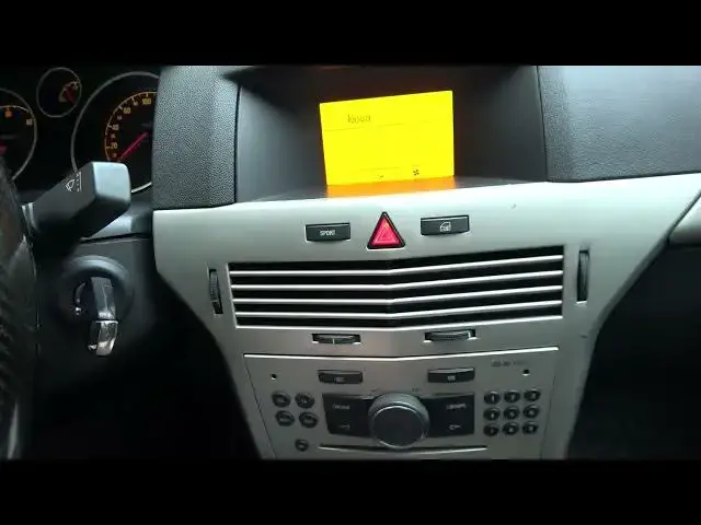 Video thumbnail for How to Enable or Disable ESP in Opel Astra H GTC (2004 - 2014) - Turn On or Off ESP