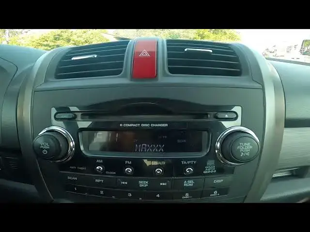 'Video thumbnail for How to Scan for Radio Stations in Honda CR-V III ( 2006 – 2012 ) - Find new Radio Stations'