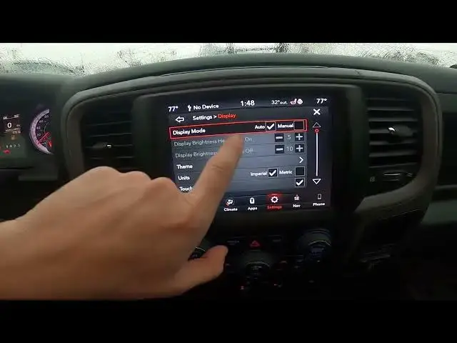 Video thumbnail for How to Change Units in Dodge Ram 1500 II ( 2019 - now ) - Set New Speed Units