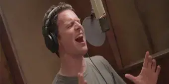 'Video thumbnail for Video: Jonathan Groff Records 'This Could Be the Start of Something Big''