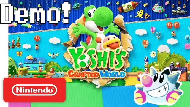 Video thumbnail for Let's Play Yoshi's Crafted World Demo, Then Daemon X Machina