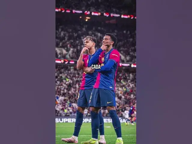 Video thumbnail for EL BARÇA MARCA CADA 20 MINUTOS ANTE EL REAL MADRID